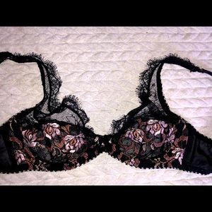Agent Provocateur Black lace bra 34b